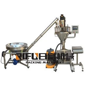 Semi Automatic Sachet Dispenser Powder Filling Machine with Auger Filler