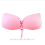 Sexy Seamless Silicone Women Push Up Invisible Bra Strapless Backless Underwear Fly Magic Bras