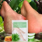 SheDiary Private label skin care moisturizing foot leg peeling mask hydrogel long foot mask leg socks treatment