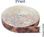 Shiny Rhinestone trim wrap glitter decorations crystal tape for  Arts DIY handbag sticker ribbon Cake decoration diamond tape