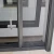 Import Silver grey color thermal break double tempered glass awning window from China