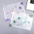 Import Simple Fashion pattern clear pp plastic file bag,Stationery office A4 document bag from China