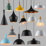 Simple Loft Led Ceiling Quality Lighting Hanging Pendant Lamp Garden Light Chandelier