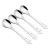 Import Simple small Utensils Set 304 Stainless Steel Self Feeding Child Learning kindergarten Cutlery Fork and Spoon Set from China