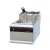Import Single cylinder double baskets electric potato chips fryer machine on sale from China