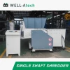 Single Shaft Shredder Machine Solid Waste Plastic Film Drum Bottles Cardboard Shredder