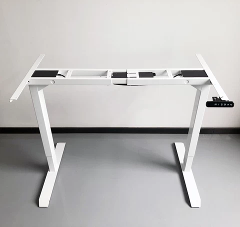 Sit Stand Computer Desks Height Adjust Table with Child Lock and Anti-Collision system