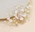 Import SIYWINA Factory Price Fashion Flower Bridal Accessories Elegant Rhinestone Wedding Hair Jewelry Clip from China
