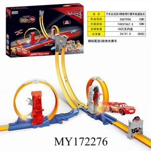 Slot Toys high speed shooting car railway track toy for children