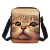 Import Small Messenger Bags Cute Animal Cat Prints Shoulder Bag Handbags Crossbody Bags from China
