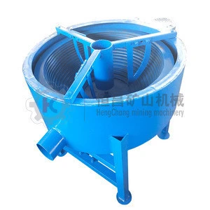 Small Scale Placer Gold Mining Centrifugal Bowl Separator Knudsen Bowl Gold Concentrator