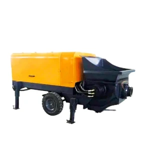 Small Secondary Construction Column Pump Mini Concrete Pump For Sale mobile small concrete pump prices