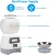 Import Smart Automatic Pet Feeder With Voice Record Eco-friendly ABS LCD Screen Timer Cat Food Dispenser Pet Feeder from China
