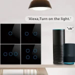 Smart Switch Tuya Wifi Home Wi Fi Light Control Zigbee Board Alexa Remote Wi-fi 220v Panel Wholesale With Work Touch Wall Eu Uk