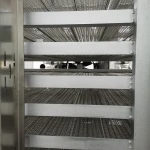 Snack food processing line and pet food processing line dryer