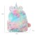 Import Soft Rainbow Sweet Girls Daughter Gifts Bag Cute Plush Mini Unicorn 3D Backpack from China