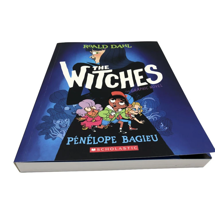 Softcover Customized Printing Colorful Cartoon Perfect Binding Story Book Printing Services