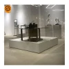 solid surface display rack modern decoration commercial display fixtures