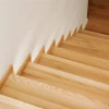 Solid Wood stair tread solid wood step Interior Indoor wooden stair design parts