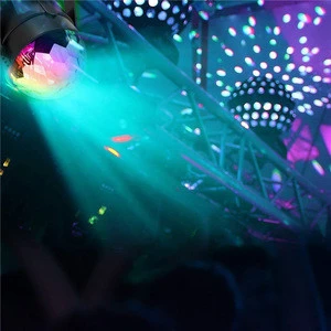 Sound Activated Disco Ball Strobe Party Light, 7 Lighting Color Disco Remote Control Party Lights