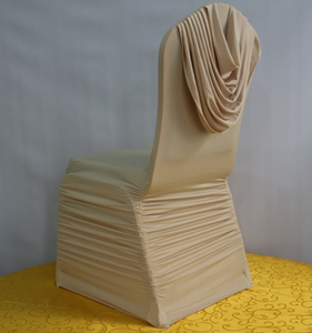 Spandex chair cover with valance for Wedding Decoration event banquet