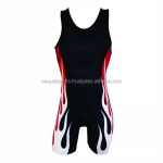 Spandex Custom Sublimation Wrestling Singlet uniforms Wrestling fight Uniform Manufacture By SEQUEL SPORTS