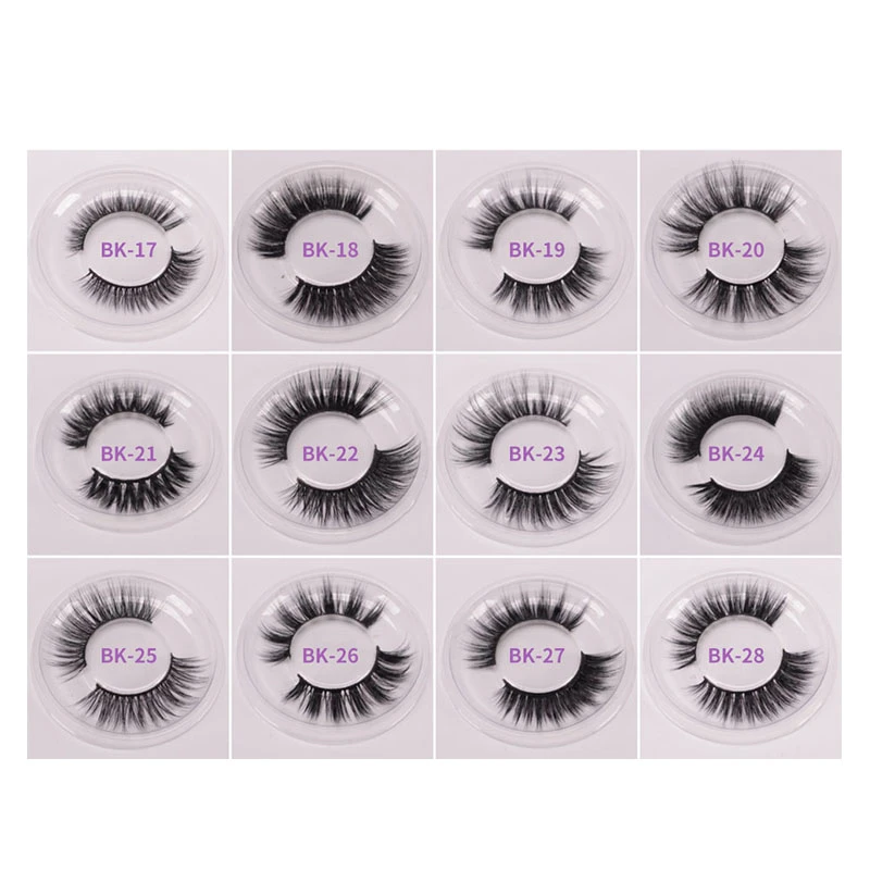 Special Design Widely Used Silk Lashes Private Label Faux Silk Lashes