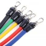 sporting tube gym exercise set gym equipment resistance bands Muscle exercise resistance bands set for fitness Yoga