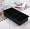 square ice  patterns block molds for ice baths, silicone ice bath accessories for cold plungers or cooler