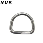 SS304, SS316, High Quality Rigging Hardware Welded Stainless Steel D Ring