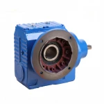 SS87 shaft input helical-worm gear reducer gearmotors for mixer agitator conveyor