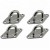 Import Stainless Adjustable Square 4 Corner Sun Shade Sail Hardware Kits from China