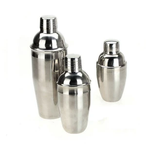 stainless steel boston shaker/cocktail shaker/martini set  bar tool sets-6pcs