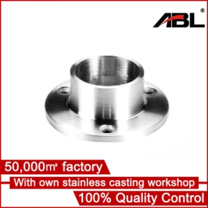 stainless steel handrail fittings flange round base round handrail flange stainless steel balustrade cover base