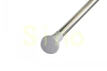Straight Heavy Duty Spring Rod Telescopic Shower Curtain Bath Voile Pole