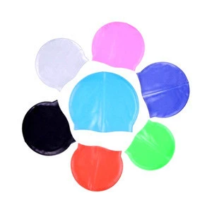 Summer Diving Adult Waterproof Silicone Swimming Cap