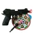 Import Summer toy pistol shaped black plastic gun DIY Model Plastic Toy Gun from China
