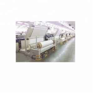 SUNTECH Loom Take-Up and Roll Winding Machine with Inspection Table