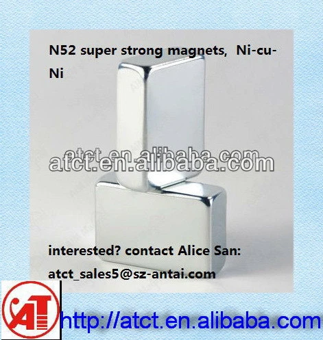 Super Strong Neodymium Block Magnet for Wind Generator/lifting magnet