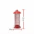 Import Supply metal bird feeder factory wholesale network tube metal hanging bird feeder from China