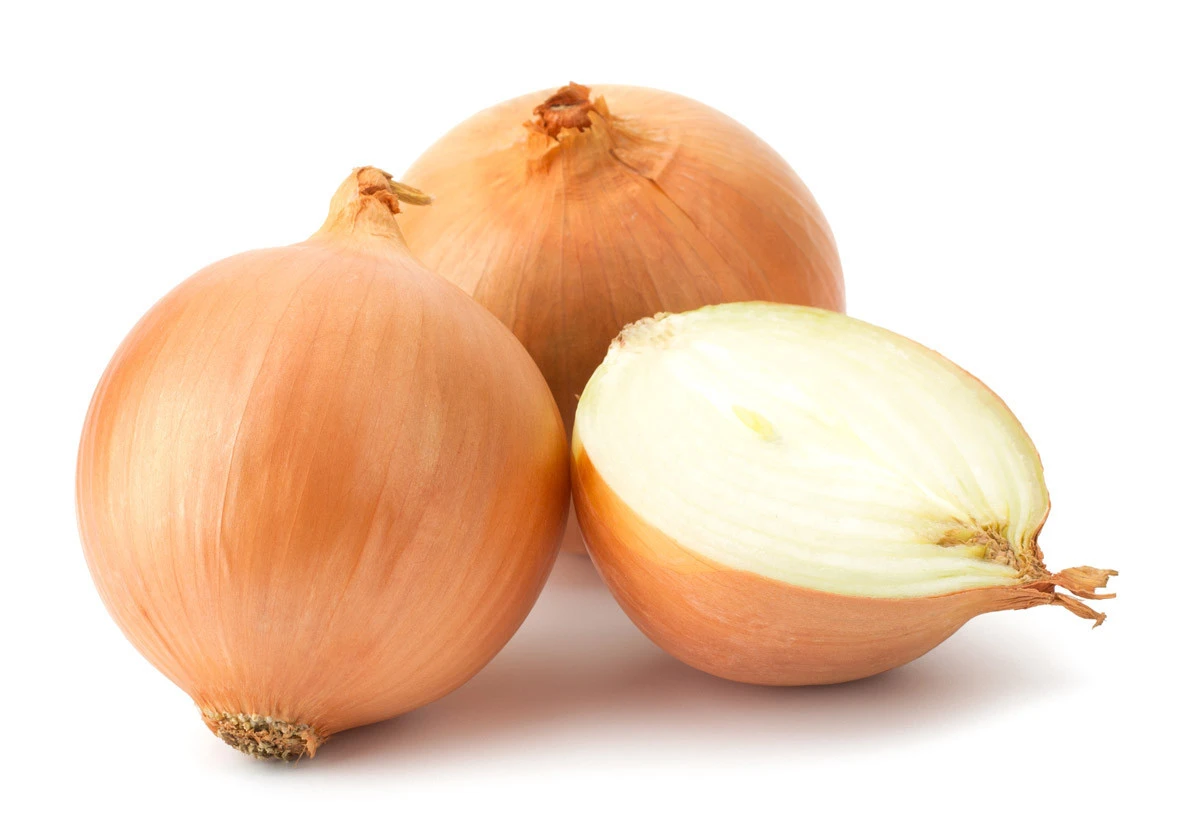 Sweet fresh white onion
