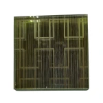 tempered art Glass for  Wall