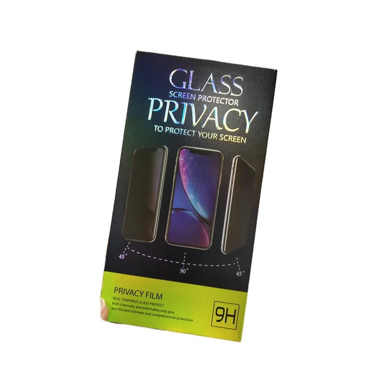 TERSELY Privacy Anti-Spy Private Tempered Glass Screen Protector for iPhone 11&amp;12 Pro Max 12 mini Xs Xr X &amp;For Samsung