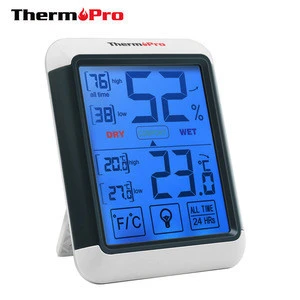ThermoPro TP55 Digital Room Thermometer and Nightlight with LCD Screen