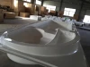 Thick sheet plastic vacuum forming machine No.0 ABS bathtub  vacuum forming machine