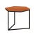 Import Three Modern wooden kitchen dining table black round MDF coffee table from China