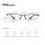 Import Titanium Alloy EyeGlasses eye Glasses Frame Men Optical clear lenses Transparent Myopia Prescription glasses Male Metal eyewear from China