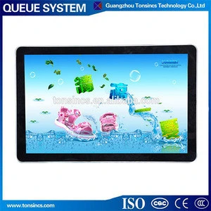 TONSINCS factory direct sale internet Advertising Player 32 inch Wall Mount Digital Signage Screen