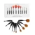 Import Tooth Brush 10PCS Cosmetic Brush Set Makeup Brushes from China