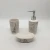 Import Toothbrush Tumbler Soap Dish Accessories Texture Ceramic Bathroom Set from China